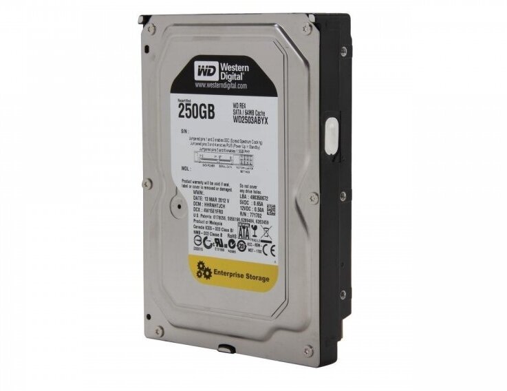 Жесткий диск Western Digital WD2503ABYX 250Gb SATAII 3,5" HDD