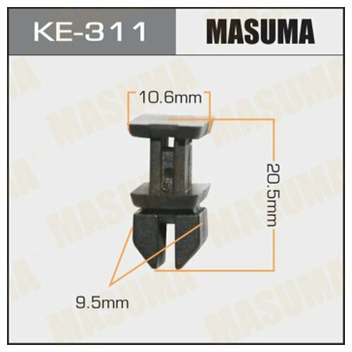 Зажим, молдинг / защитная накладка Masuma ke311