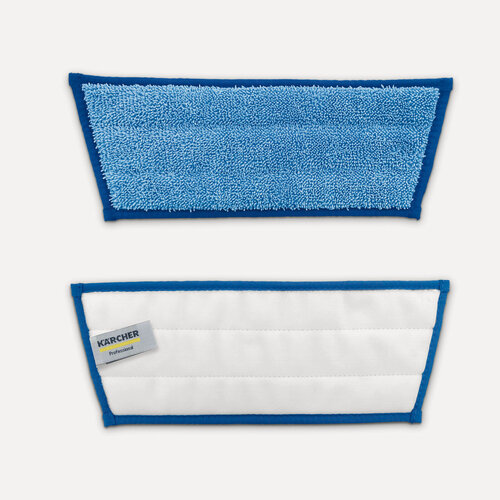 Изображение товара Насадка из микроволокна с креплением на липучке, синяя, 30 см