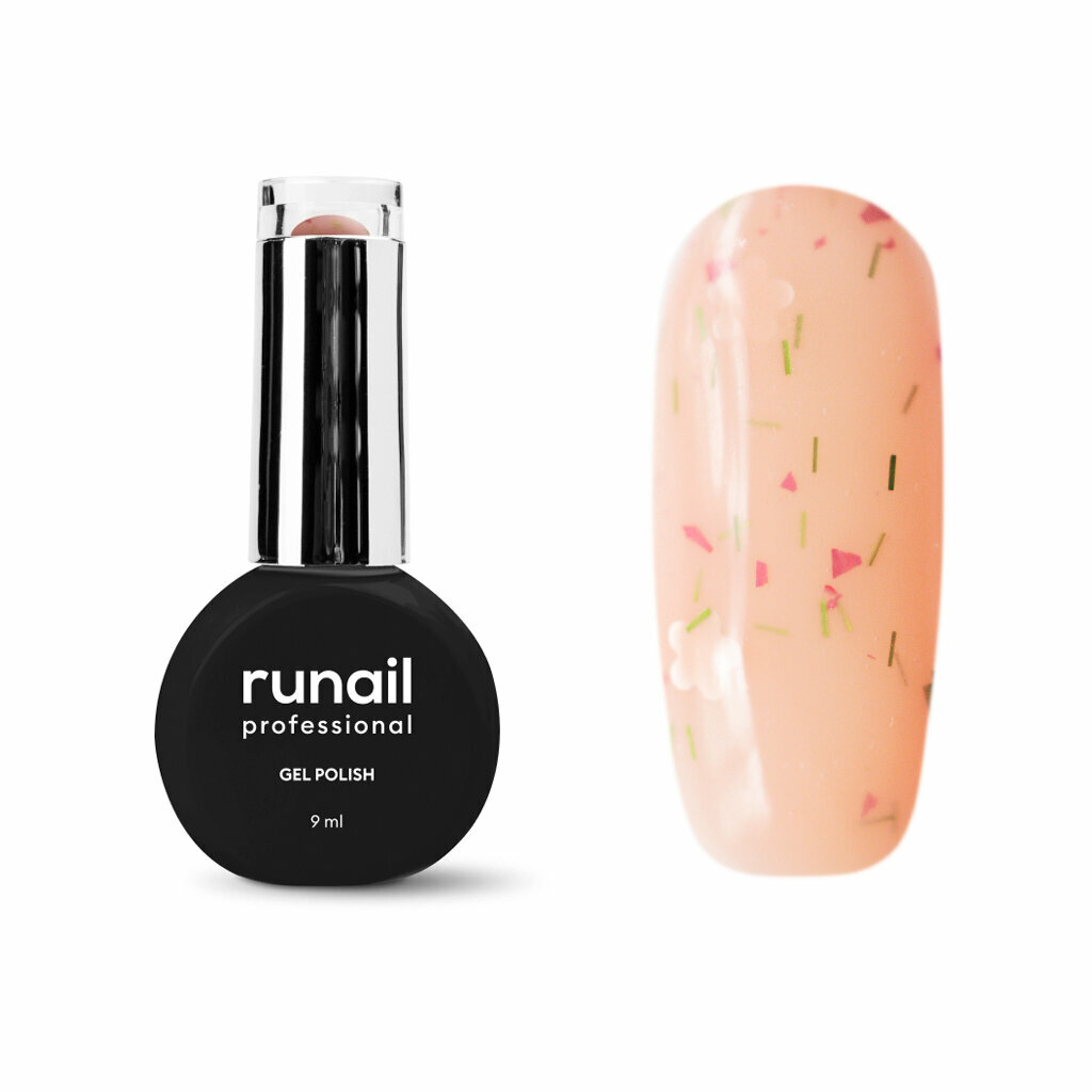 RuNail, гель-лак "Flower dress" №8774, 9 мл