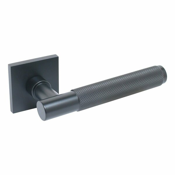 Ручка дверная для входной металлической сейф-двери булат РФ 02.02 ферона, матовый черный