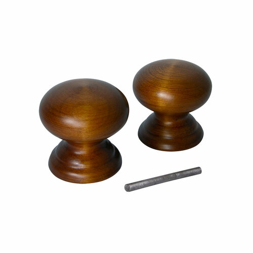 Ручка-кнопка деревянная Мокко М (матовый)