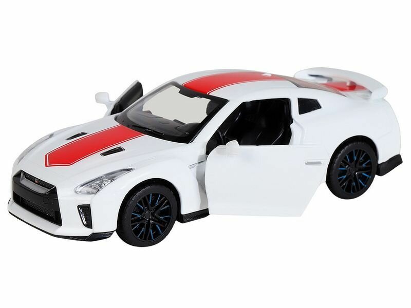 Модель 1:32 Nissan GT-R (R35), белый 1251473JB Автопанорама - фотография № 16