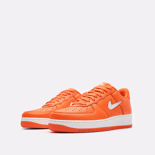 Кроссовки NIKE Air Force 1 Low Retro, размер 7.5US, оранжевый