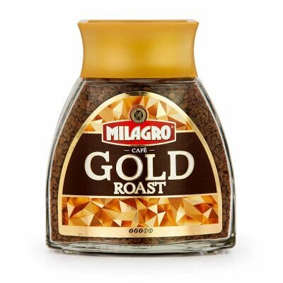 Кофе растворимый Milagro Gold Roast сублимированный, стеклянная банка, 95 г - фотография № 6