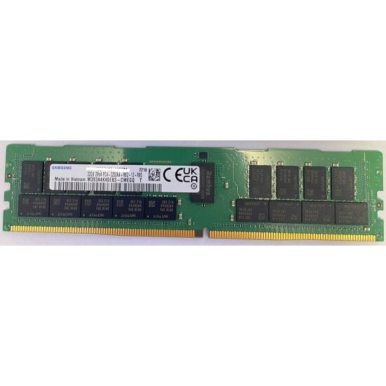 Серверная оперативная память Samsung DDR4 32GB 3200MHz PC4-25600 ECC, Reg (M393A4K40EB3-CWE)