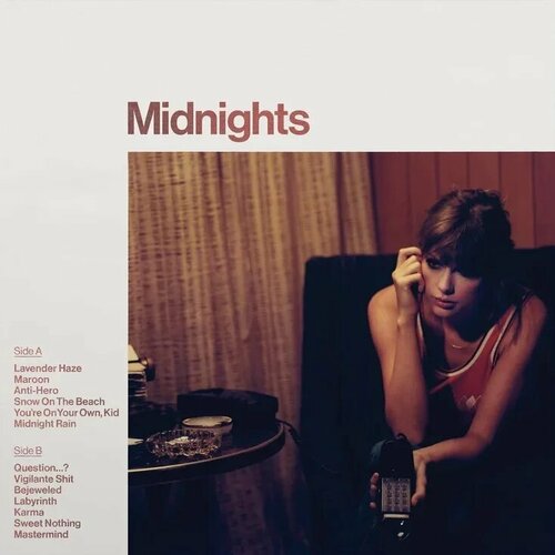 Виниловая пластинка Republic Taylor Swift – Midnights (blood moon marbled vinyl, + booklet) taylor swift midnights [moonstone blue marbled vinyl] 2445789825