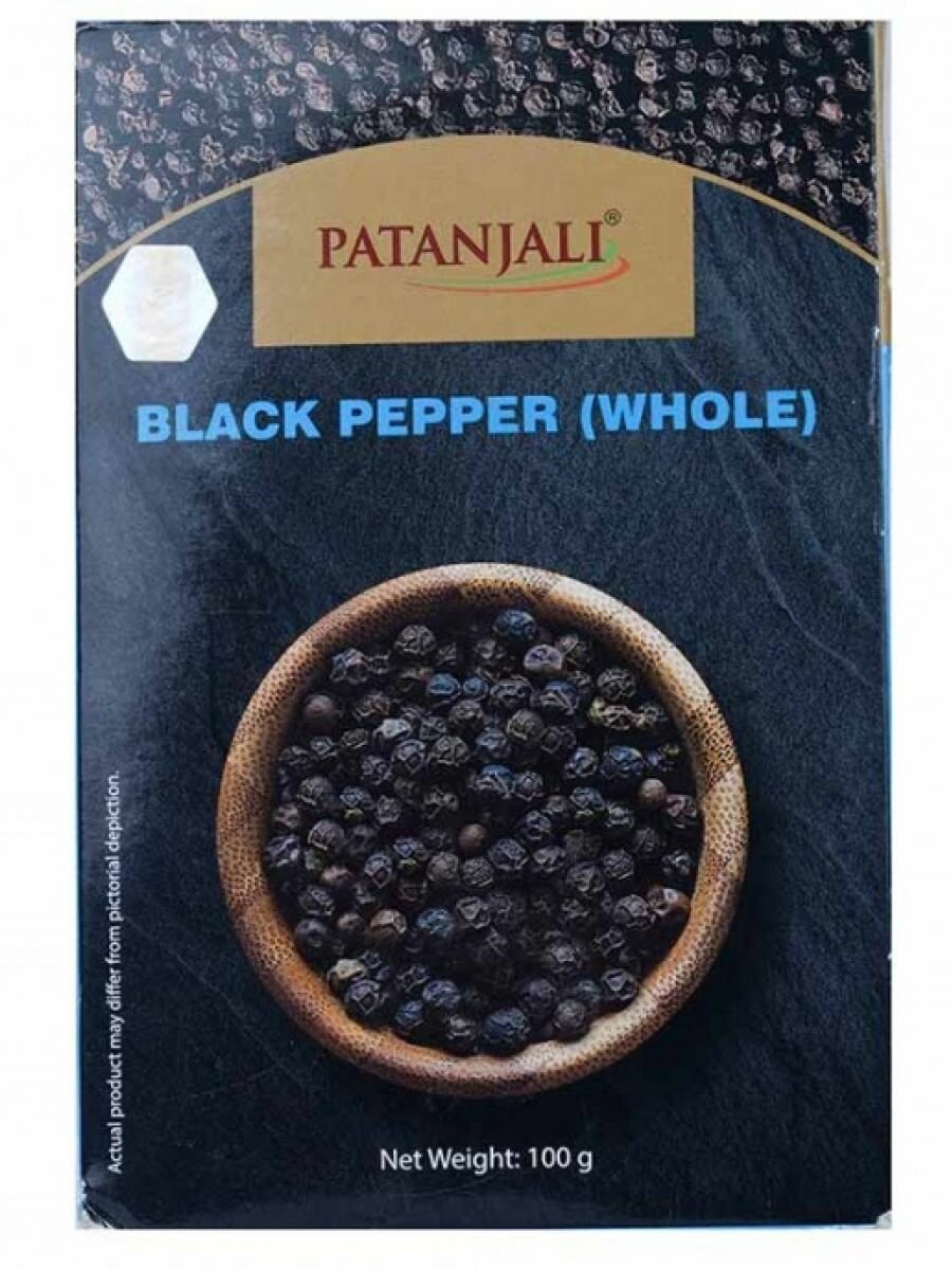 Перец чёрный горошек (Black Pepper Whole), 100 г