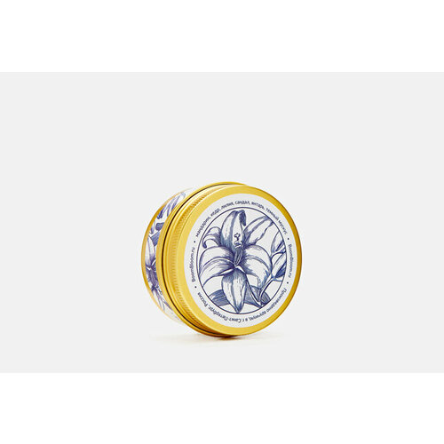 Свеча соевая ароматическая Black lily and amber 90 г