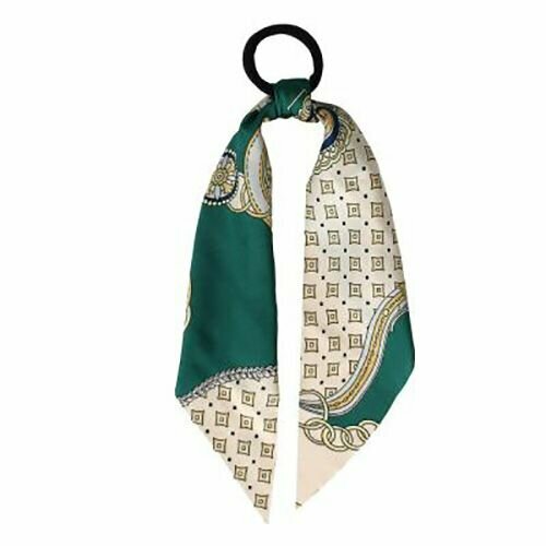 Beriotti Резинка для волос с лентой, полиэстер, d5см