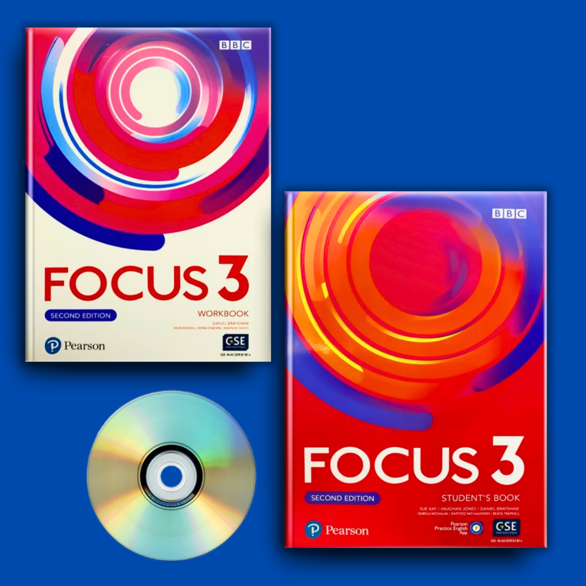 Focus 3 (2nd) Комплект Student's Book + Workbook + CD
