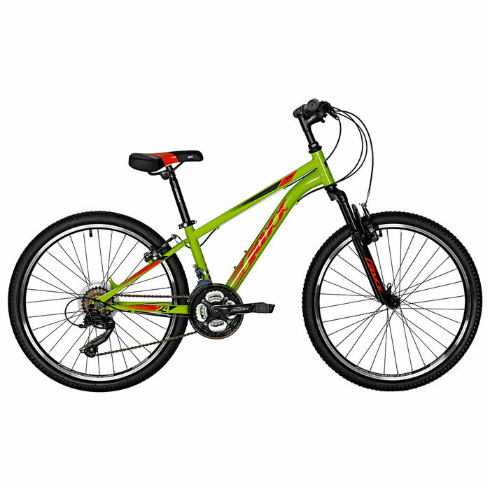 FOXX Велосипед 24" FOXX AZTEC, цвет зелёный, р. 12"