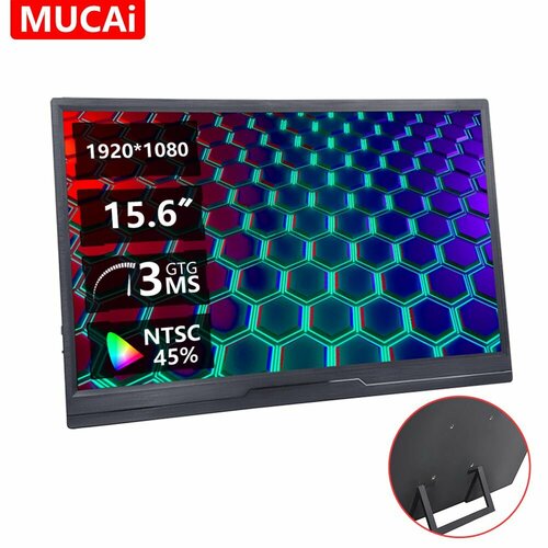 156 MUCAI BX156-EU Портативный монитор 60 Гц 1080P 7399₽