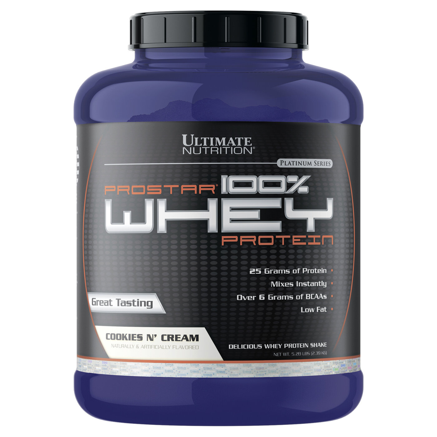 Протеин Ultimate Nutrition Prostar Whey 2390 гр Печенье со сливками