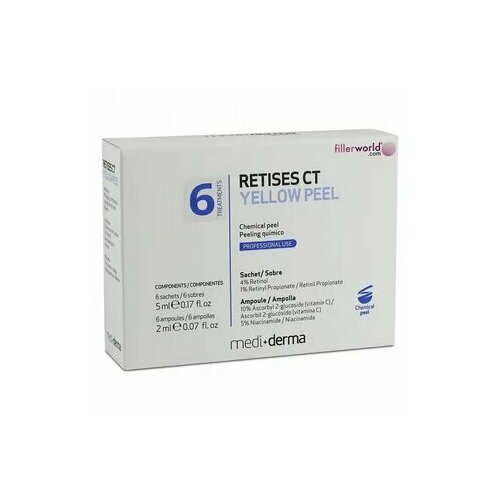 Mediderma набор для желтого пилинга Retises CT Yellow Peel на одну процедуру