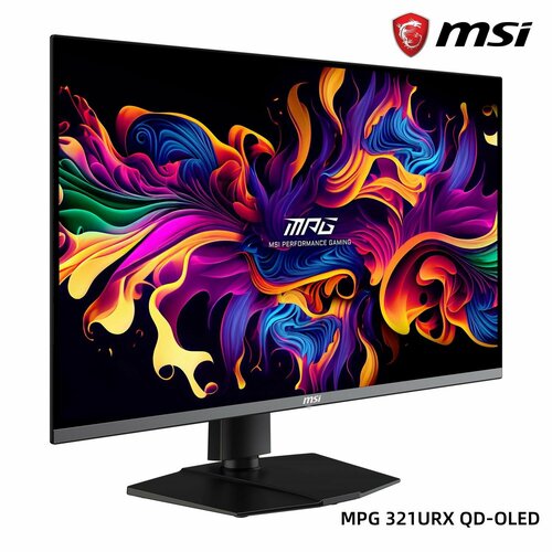 MSI 32 Монитор MPG 321URX QD-OLED 3840x2160UHD 240Гц 4K 003ms GTG HDR 400 Игровые мониторы черный 324742₽