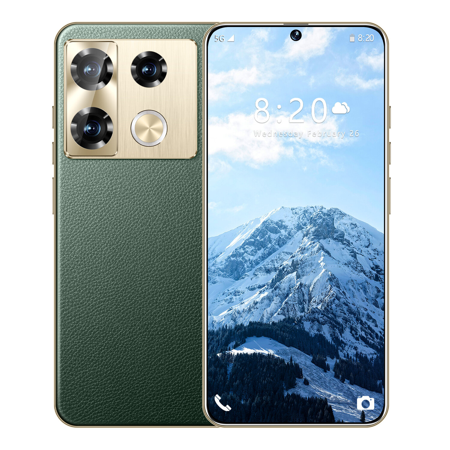 Смартфон "Note 40", 12ГБ, 256ГБ, AMOLED 120Гц, Vintage Green, Dual nano SIM + eSIM — фото 1