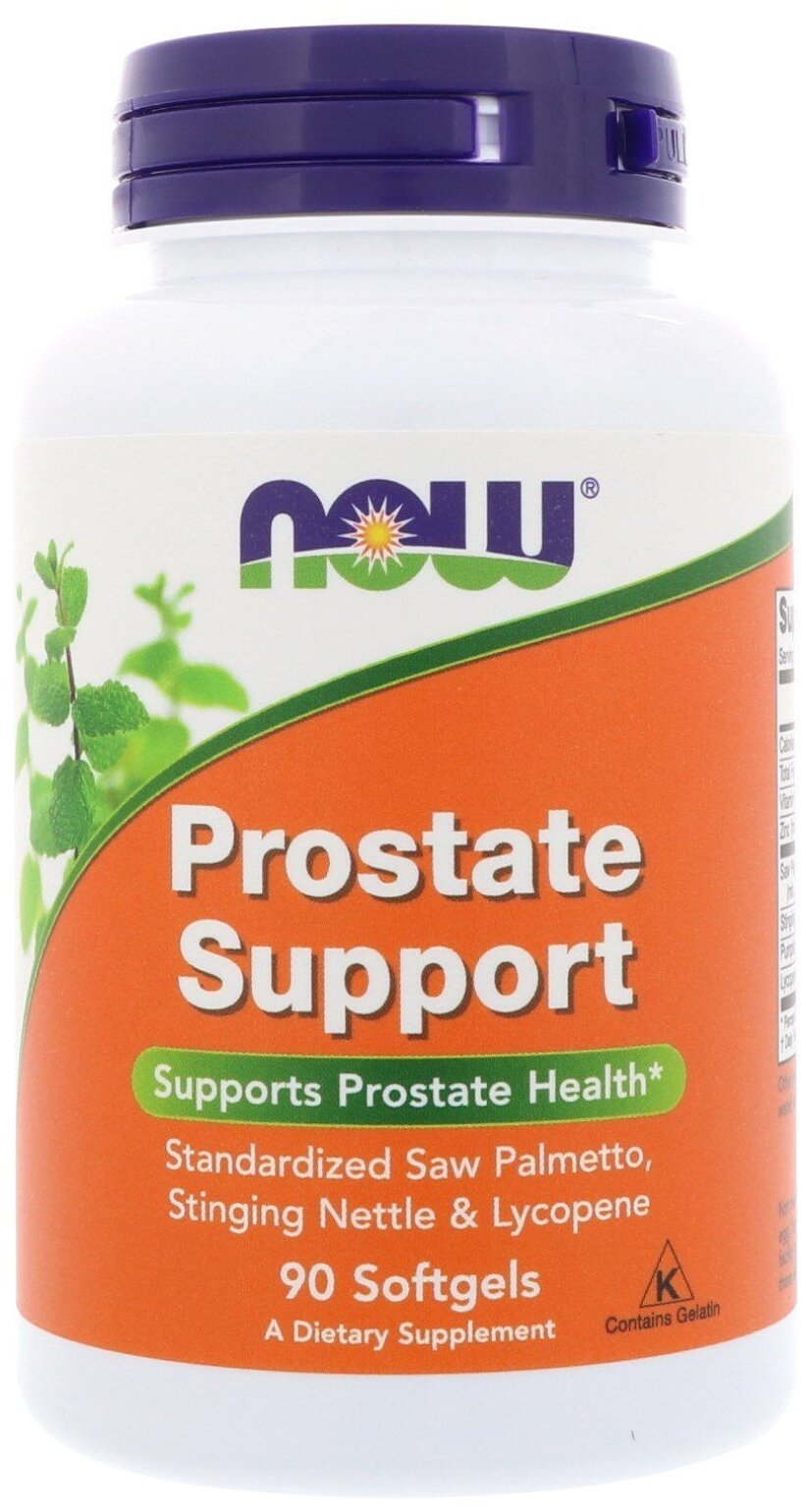 Препараты От Простатита Витаминный комплекс для мужчин, NOW Prostate Support, 90 капсул, от простатита, для потенции