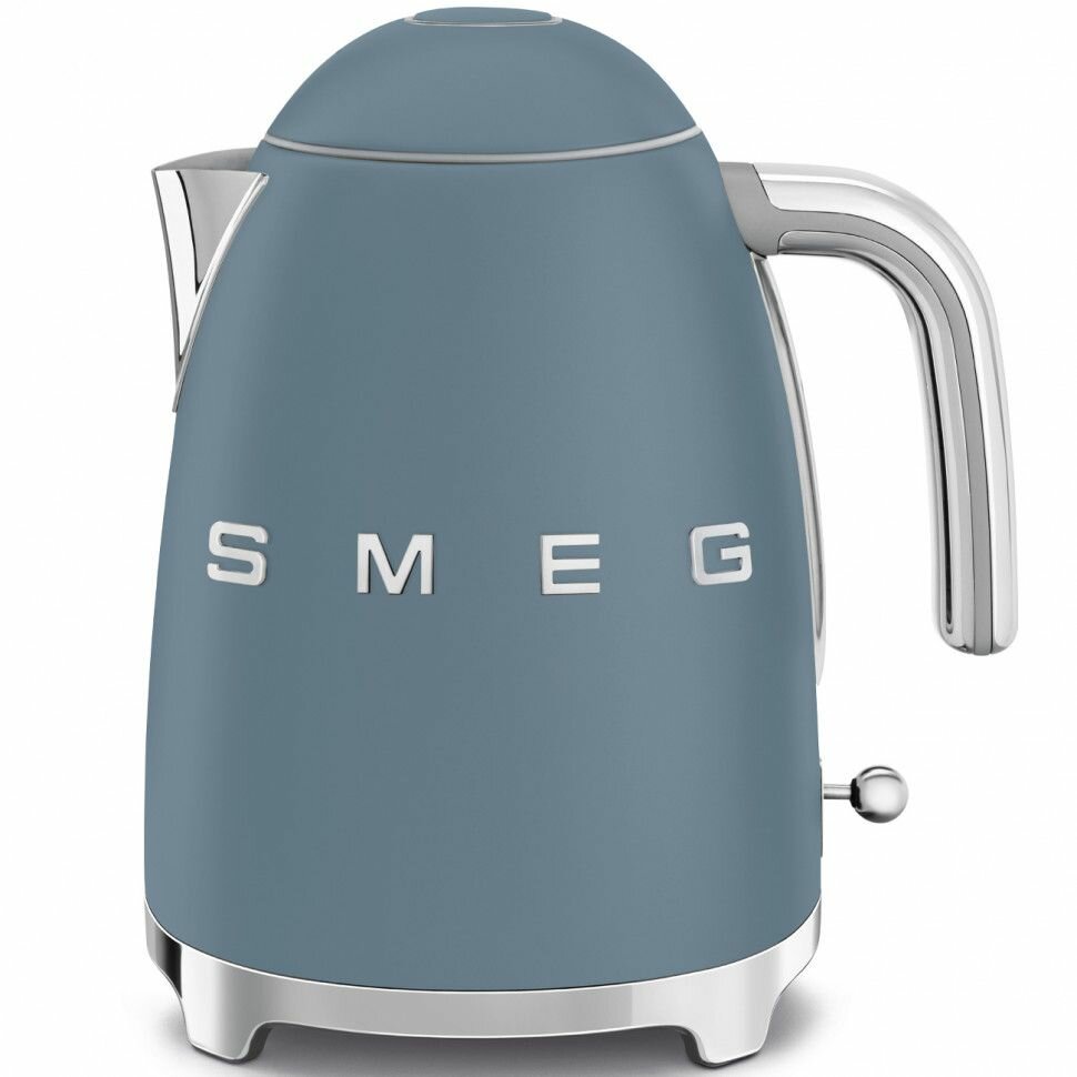 Чайник электрический Smeg KLF03SBMEU матовый (Новинка 2025 - цвет "Синий шторм")