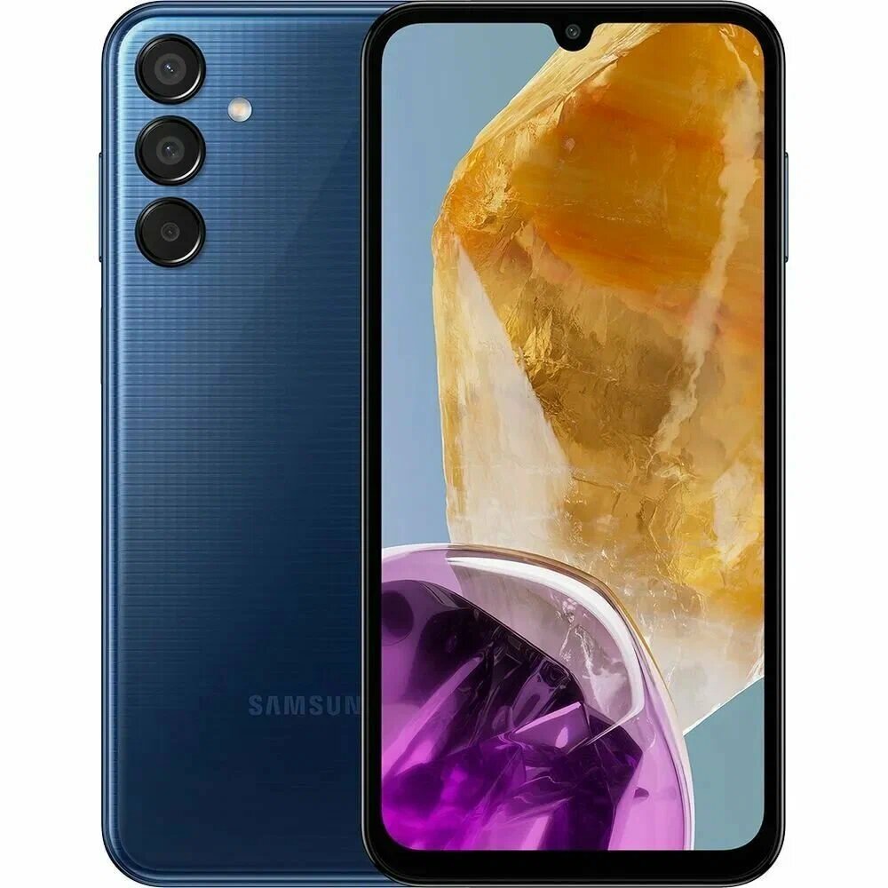 Смартфон Samsung Galaxy M15 5G 6/128 Гб синий SM-M156BDBVCAU