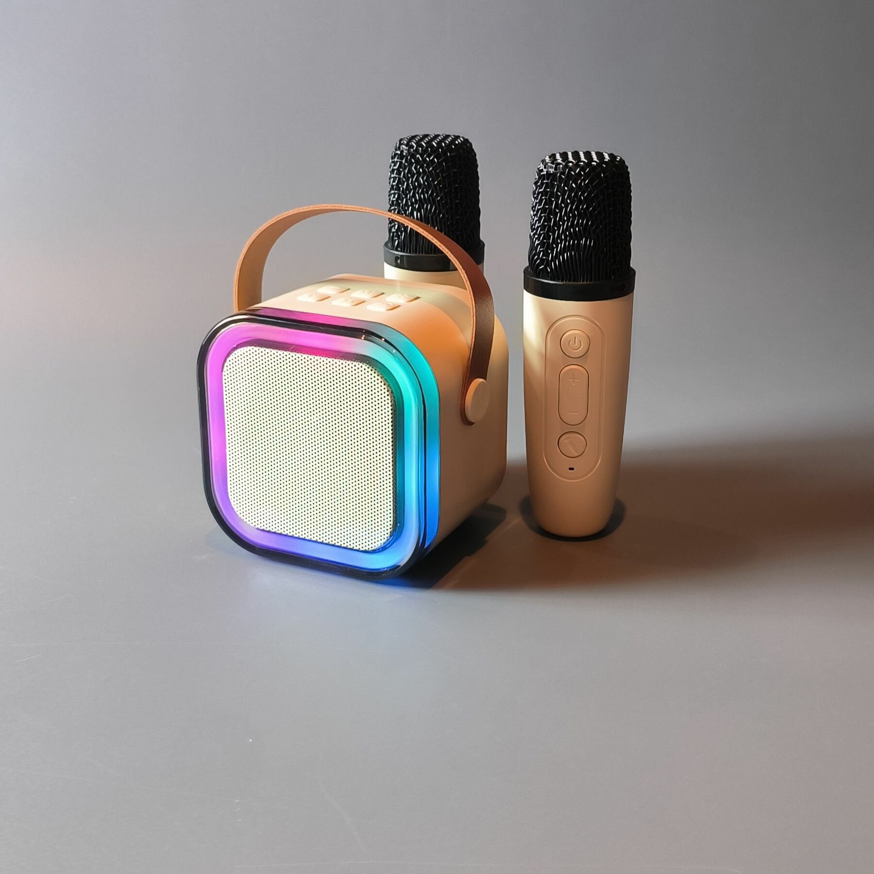 Портативная Bluetooth Колонка Hopestar Party One 80 Вт, с двумя беспроводными микрофонами/ колонка блютуз — фото 1