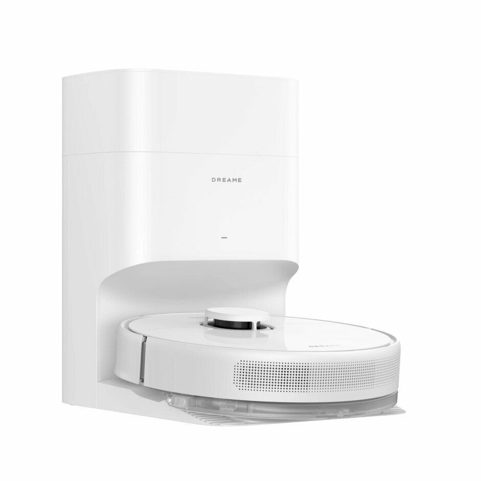 Робот-пылесос Dreame D10 Plus Gen 2, со станцией самоочистки, белый — фото 1