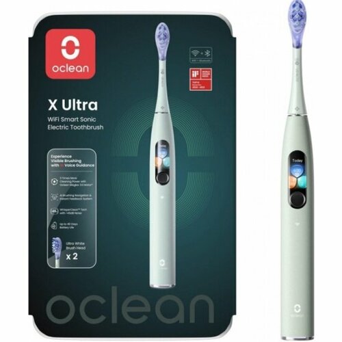 Зубная щётка электрическая Oclean X Ultra мятно-зеленый 11385₽