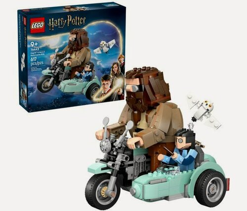 Изображение товара Конструктор LEGO Harry Potter 76443 Поездка Хагрида и Гарри на мотоцикле (Lego 76443)