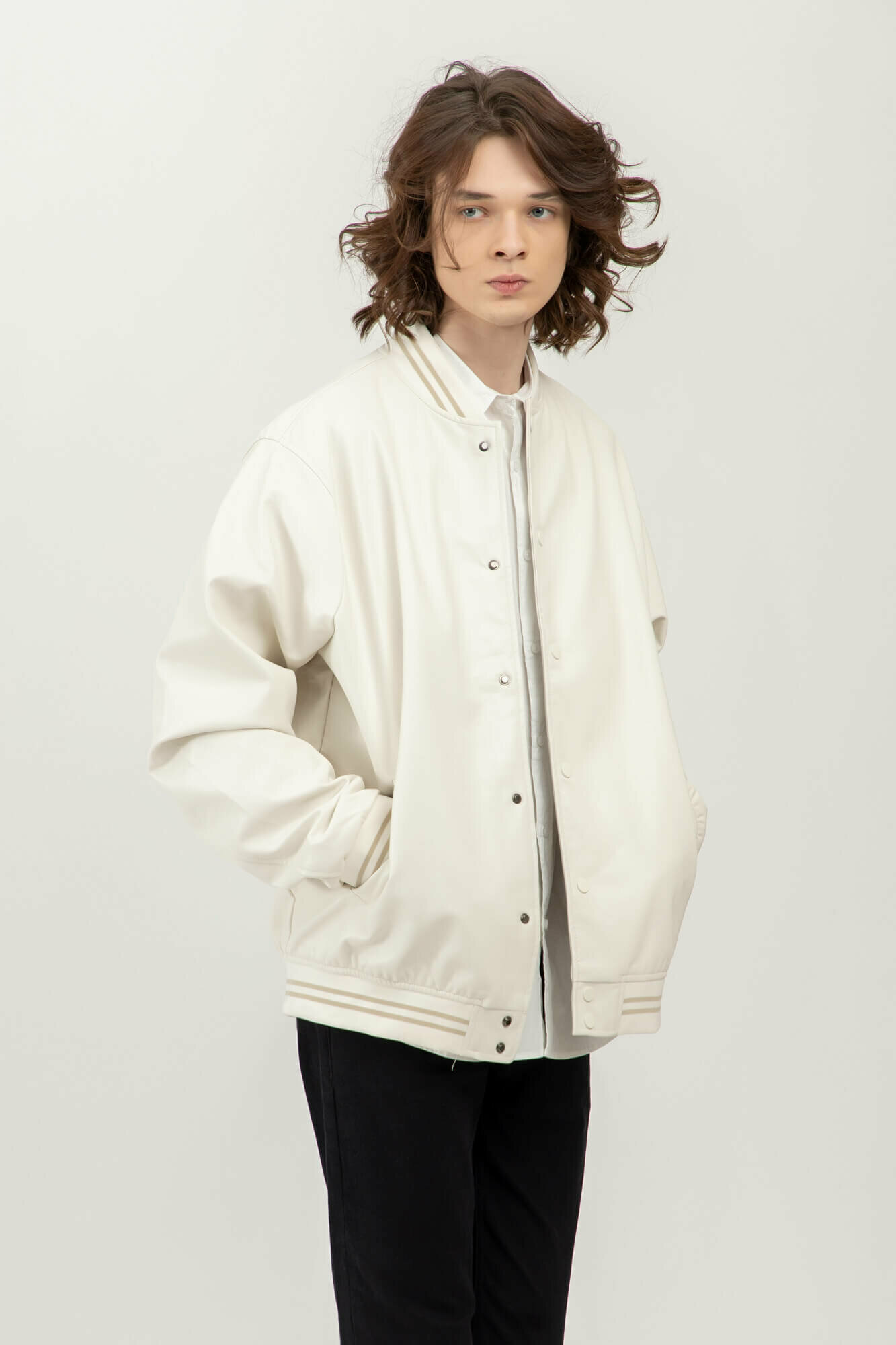 Ветровка TERRA PRO бомбер, размер 2XL, white — фото 1