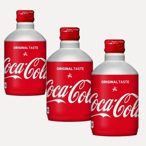 Изображение товара Coca - Cola Original Taste, газированный напиток, 330 мл х 3шт. (Япония)