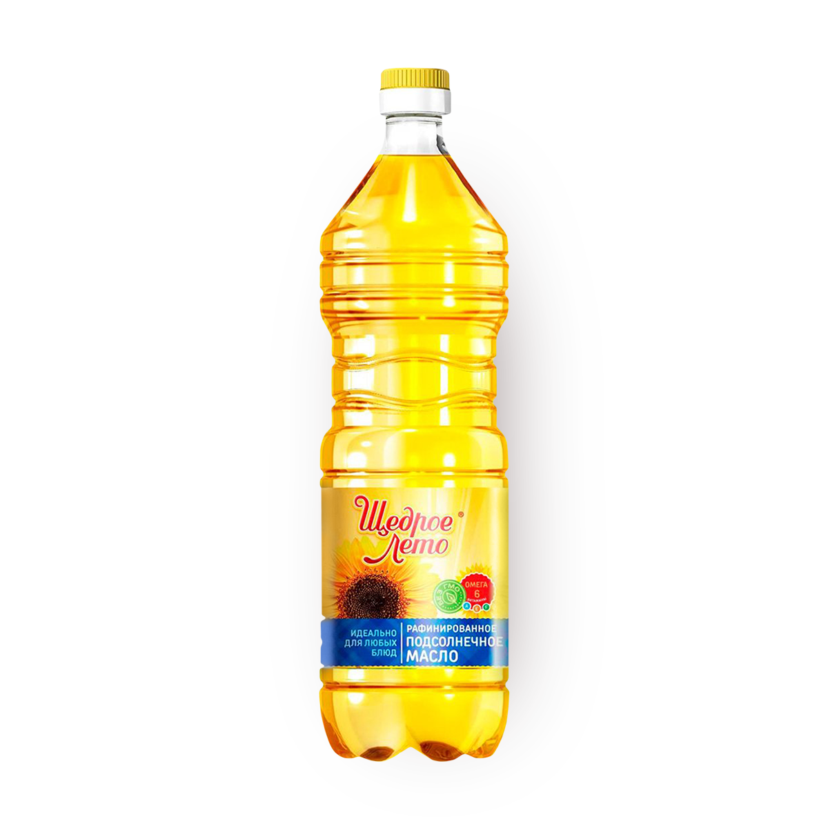 Масло подсолнечное рафинированное Щедрое лето, 1 L