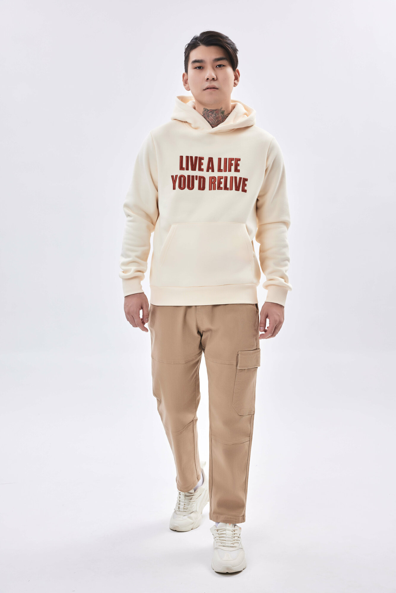 Брюки джоггеры TERRA PRO, размер 32, beige — фото 1