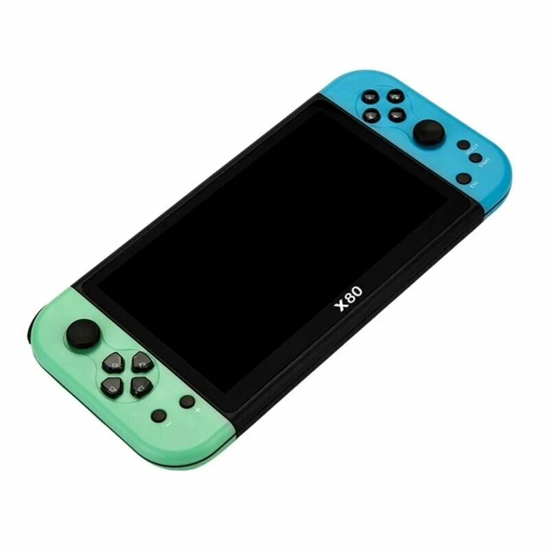 Портативная игровая приставка X80, 7,0 дюймовый экран, 16 GB