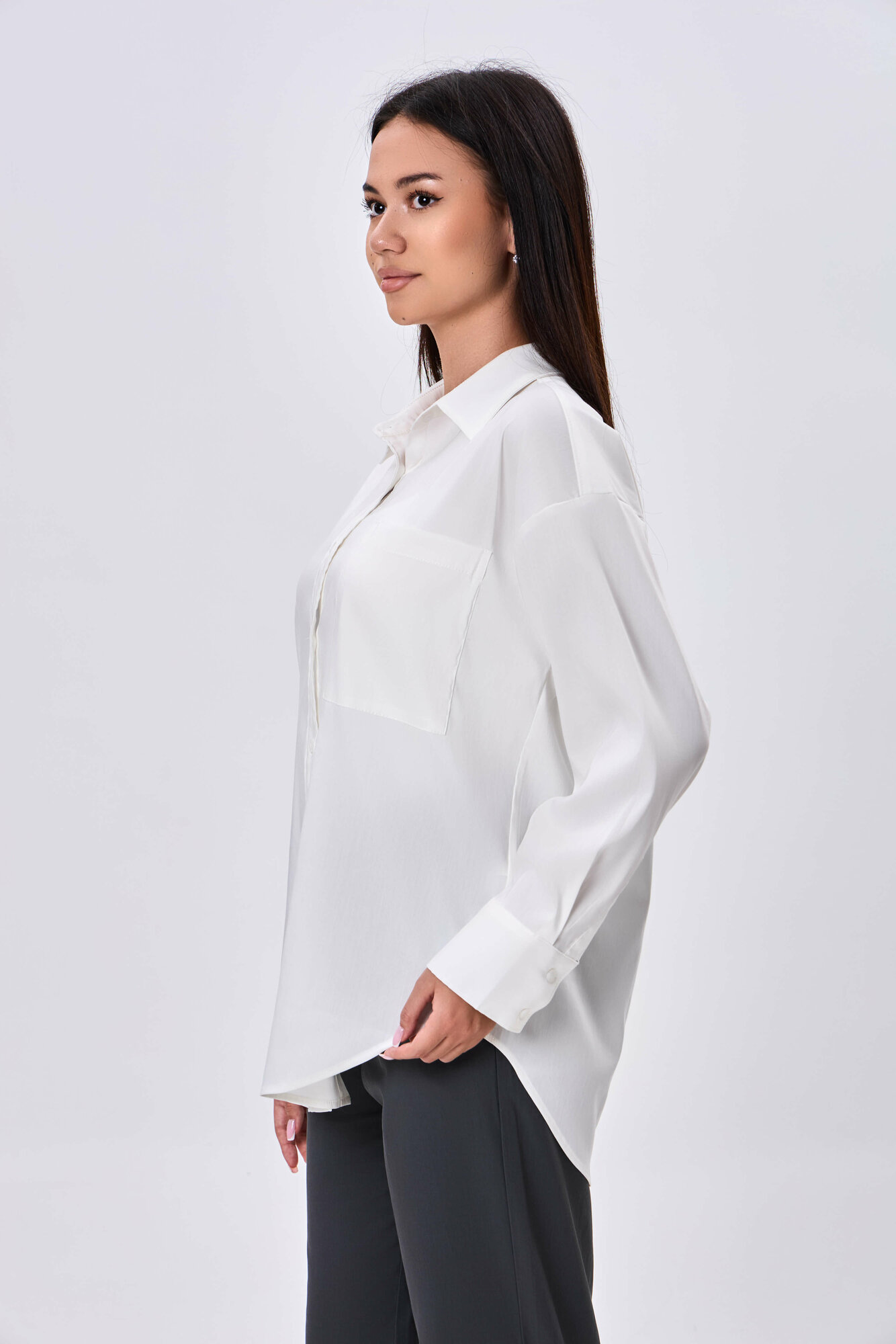 Рубашка TERRA PRO, размер M, white — фото 1