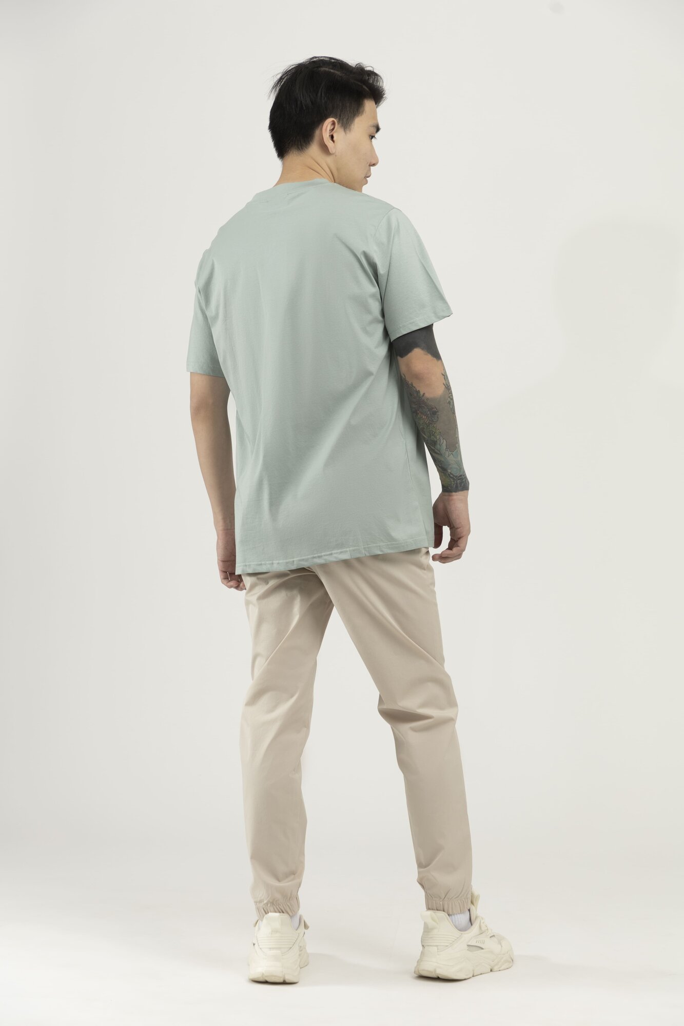 Брюки джоггеры TERRA PRO, размер 30, белый — фото 1