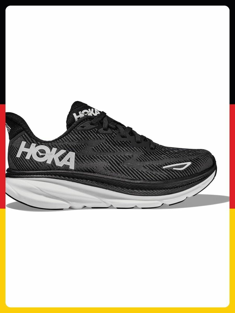 Кроссовки HOKA CLIFTON 9, черный, 42 EU