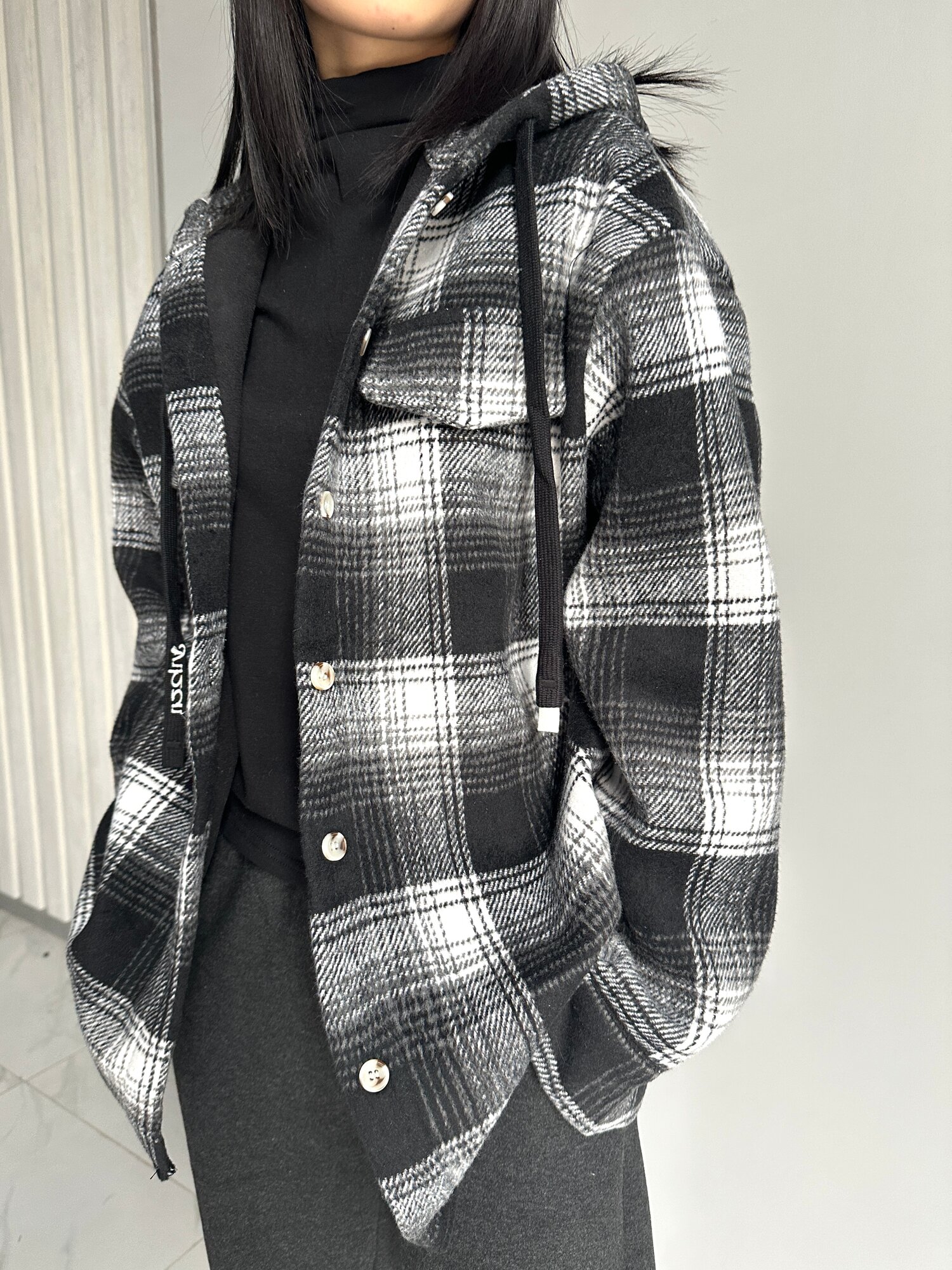 Рубашка INK Черный, коричневый, размер Std, черный — фото 1