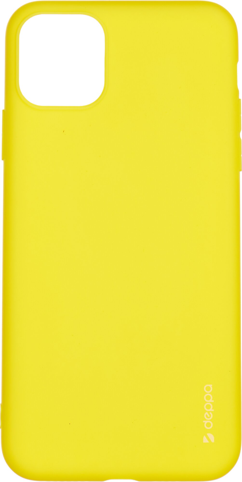 Чехол (клип-кейс) DEPPA Gel Color Case, для Apple iPhone 11 Pro Max, желтый [87251] - фото №1