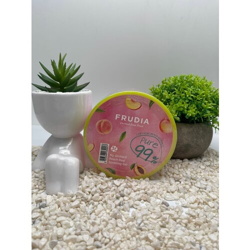 Frudia Гель увлажняющий с персиком - My orchard peach real soothing gel увлажняющий гель для лица my orchard peach real soothing gel 300мл