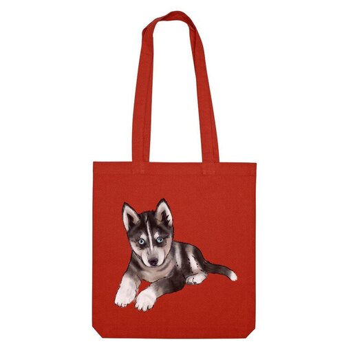 фото Сумка шоппер us basic, красный