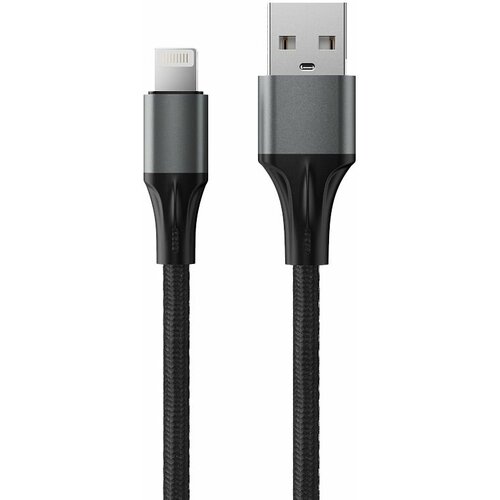 Кабель Accesstyle AL24-F100M Black аксессуар accesstyle usb lightning 1m black grey al24 f100m