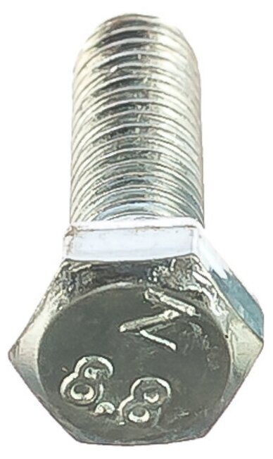 Болт DIN933 8.8 с шестигранной головкой оцинк. М5х16 (100 шт) Tech-K 105196 - фотография № 2
