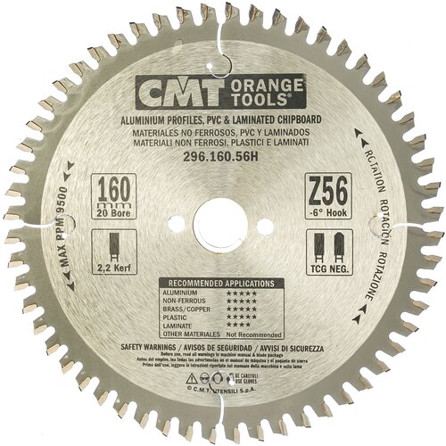 Пильный диск CMT 296.160.56H 160х20 мм