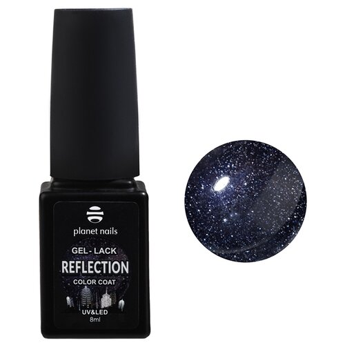 Planet nails Гель-лак Reflection, 8 мл, 171 planet nails ванночка маникюрная с углублением цветная 13 цветов 1 шт розовая