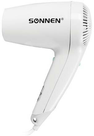 Фен для волос настенный SONNEN HD-1288, 1200 Вт, пластиковый корпус, 2 скорости, белый, 604196 - фото №9