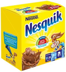 Nesquik Opti-start Какао-напиток растворимый в пакетиках, 28 пак.