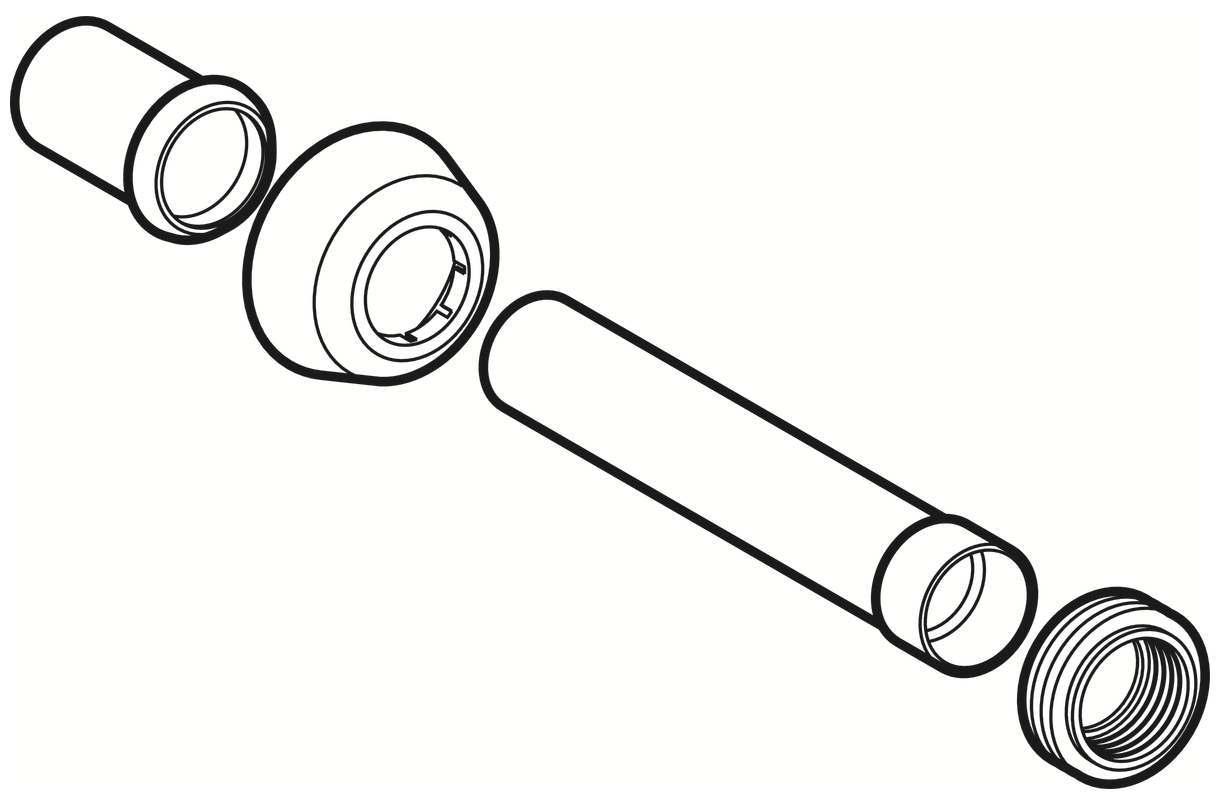 Переходник для колена смыва Geberit 118.026.11.1 - фотография № 5