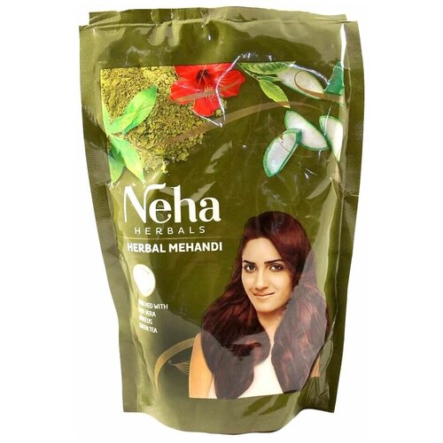 Хна натуральная для волос Хербал Механди Неха (Herbal Mehandi hair Neha) 500г