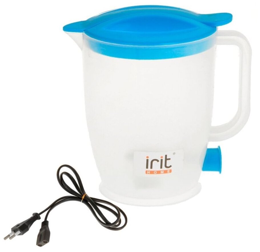 Чайник irit IR-1121, white/blue