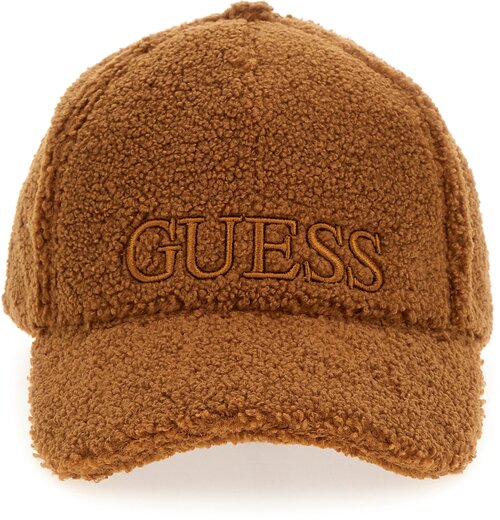 Бейсболка GUESS, демисезон/зима, размер One Size, коричневый